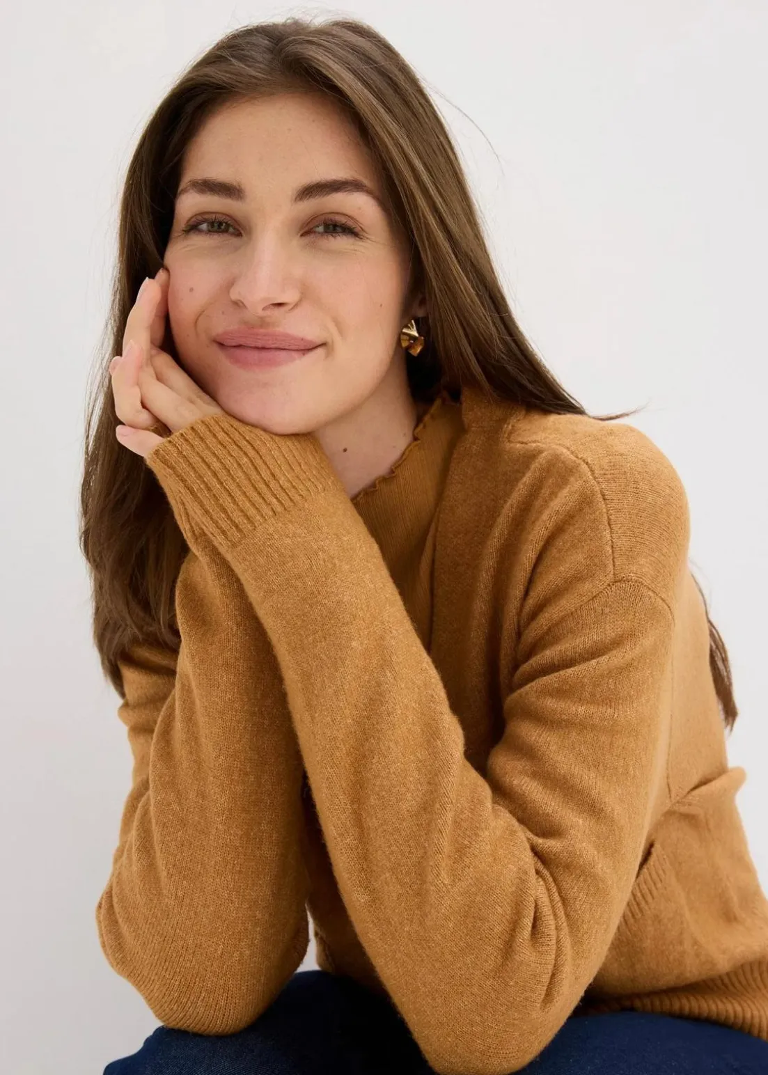 Oversize-Strickjacke