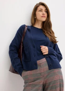 Oversize-Strickjacke