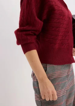 Oversize-Strickjacke