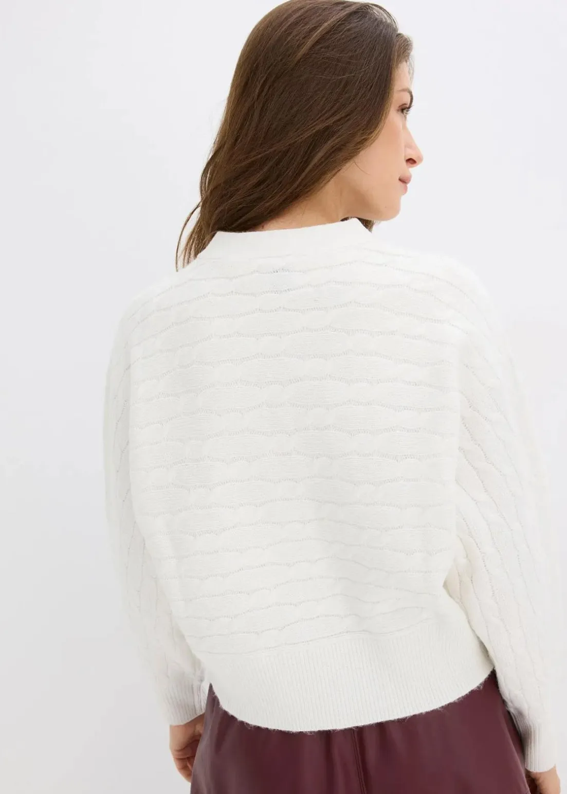 Oversize-Strickjacke