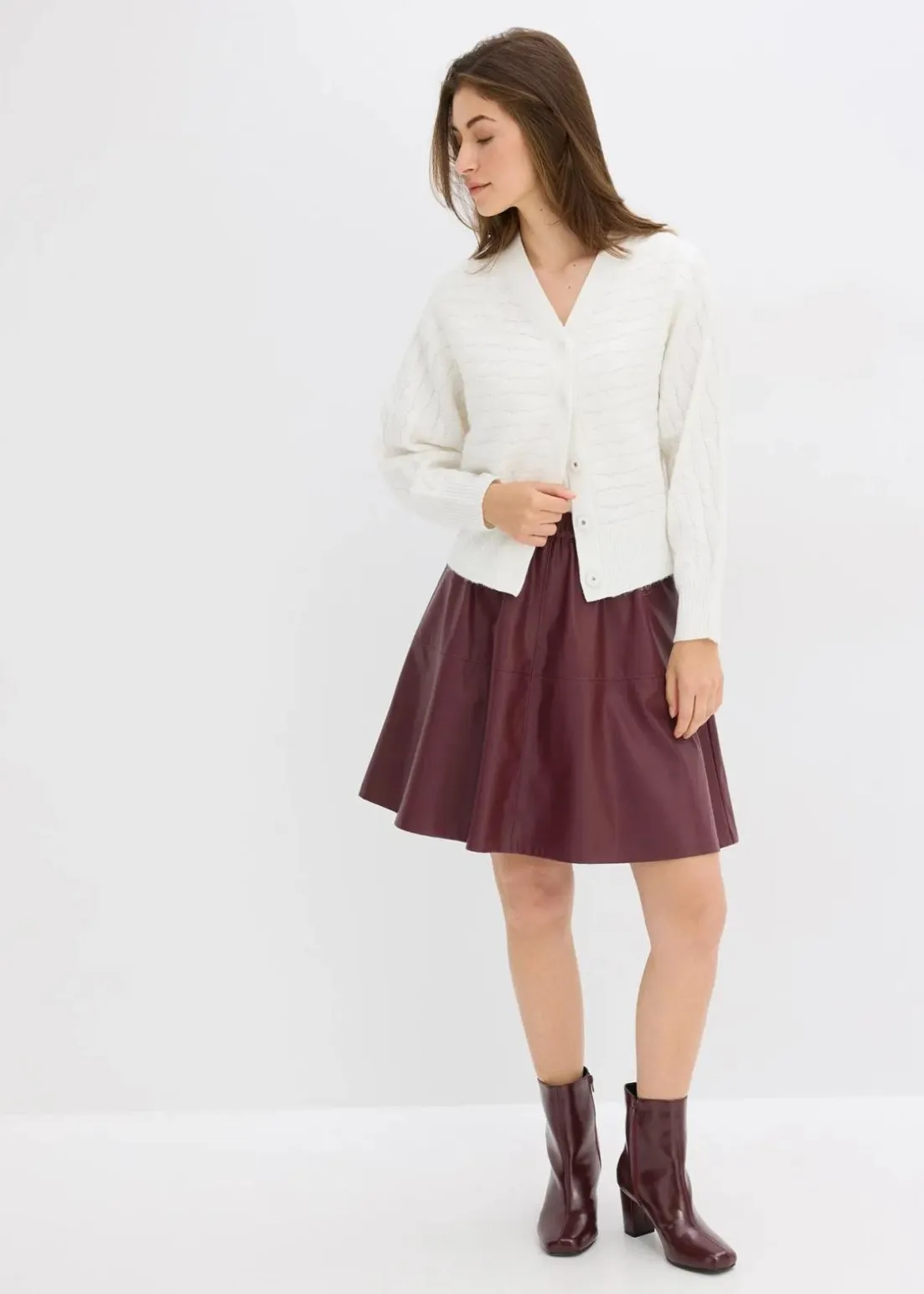 Oversize-Strickjacke