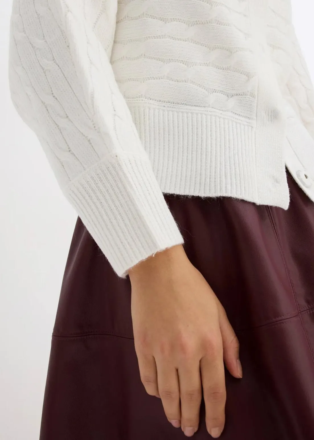 Oversize-Strickjacke