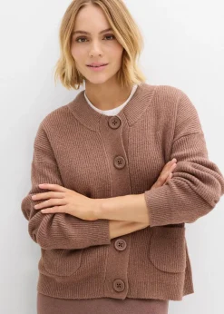 Oversize-Strickjacke