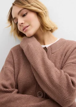 Oversize-Strickjacke