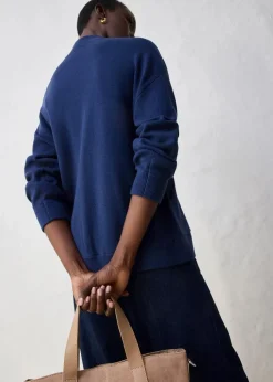 Oversize-Strickjacke mit Merinowolle