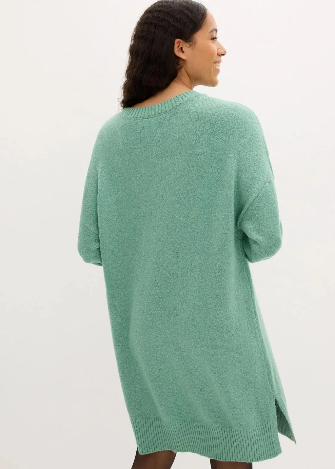 Oversize-Strickkleid