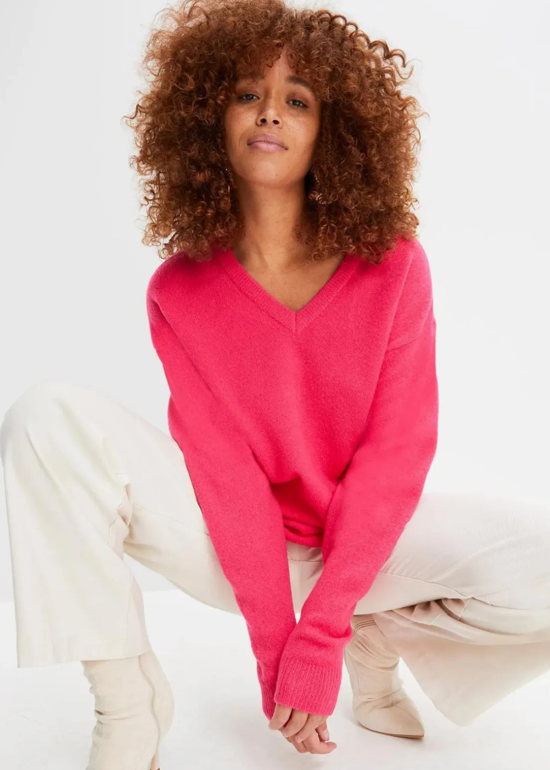 Oversize-Strick-Pullover