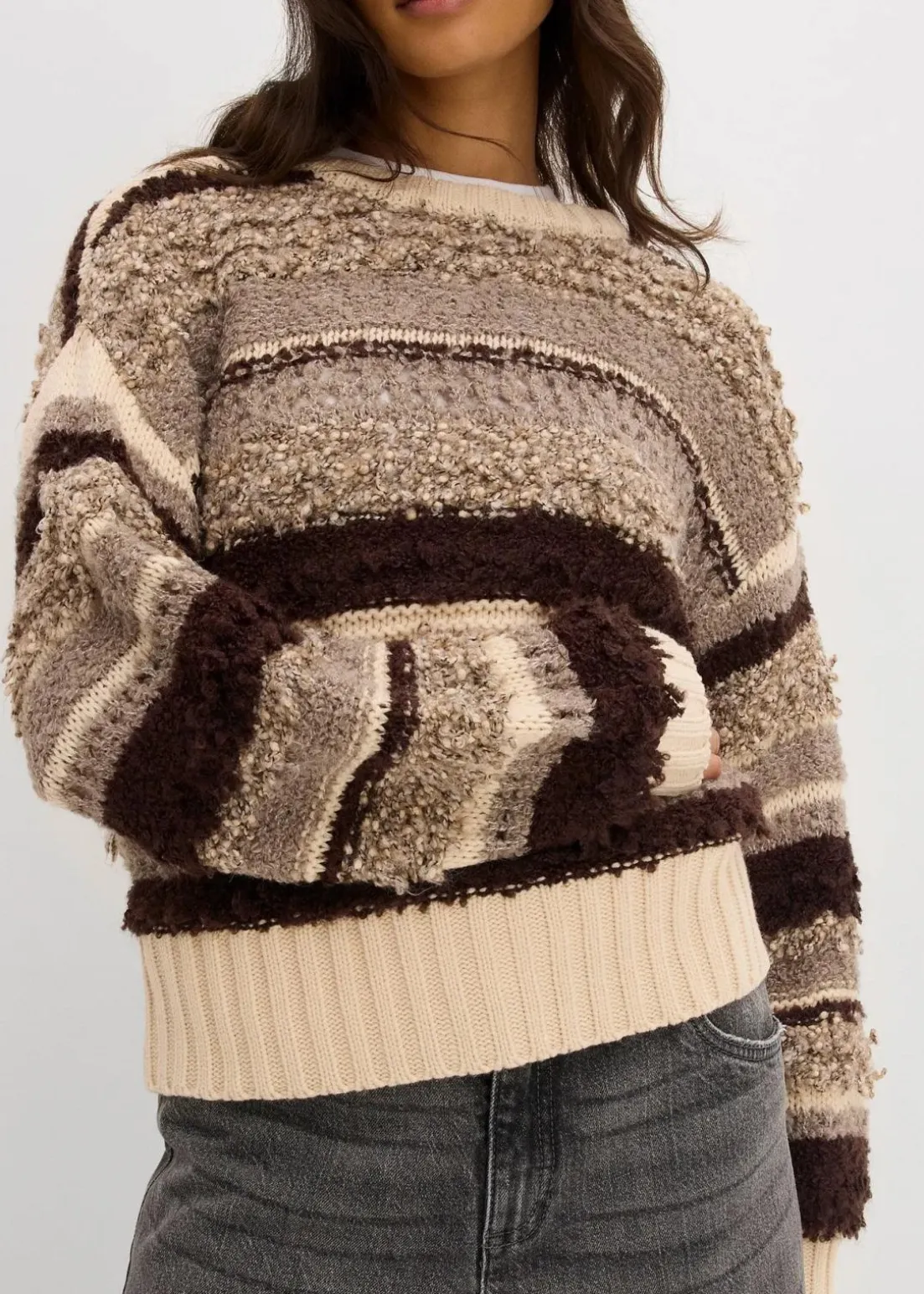 Oversize-Strickpullover