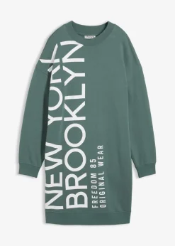 Oversize-Sweatkleid aus weichem Baumwoll-Mix