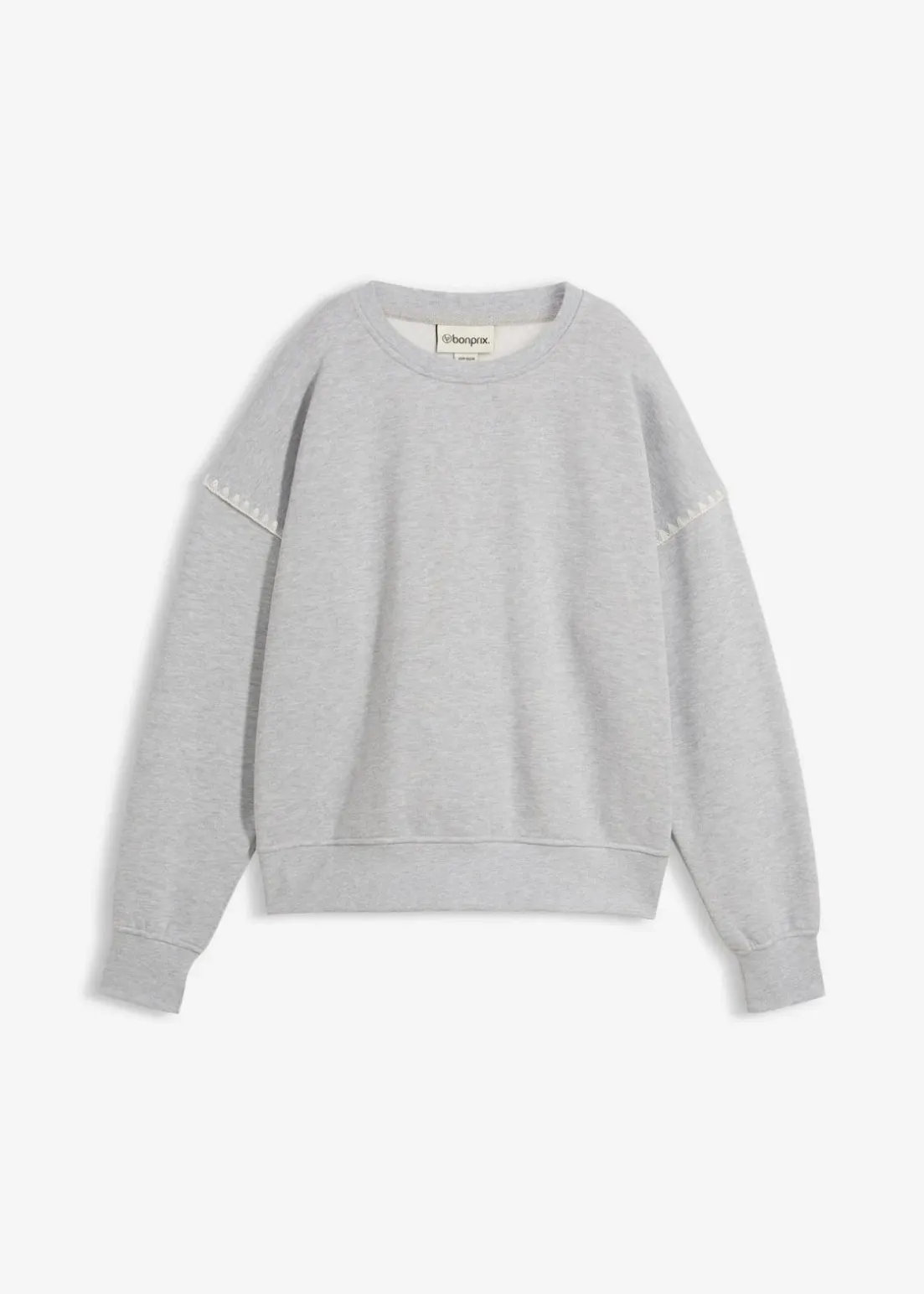 Oversize-Sweatshirt aus Baumwoll-Mix