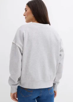 Oversize-Sweatshirt aus Baumwoll-Mix