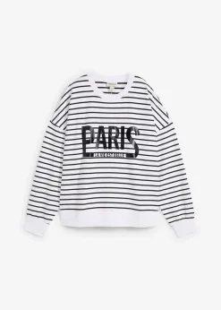 Oversize-Sweatshirt aus Baumwoll-Mix