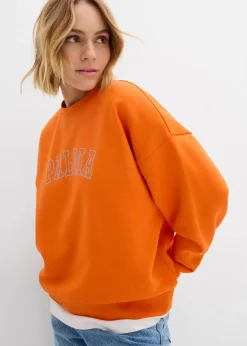 Oversize-Sweatshirt aus Baumwoll-Mix