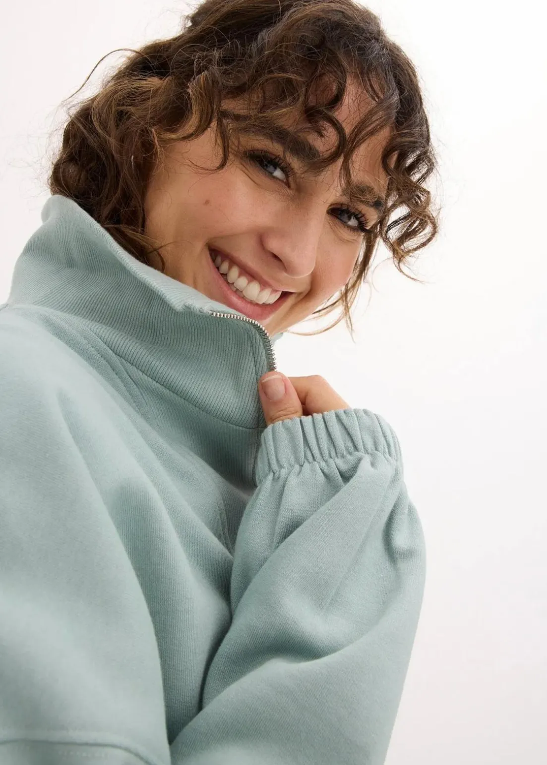 Oversize-Sweatshirt aus Bio-Baumwolle