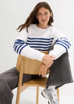 Oversize-Sweatshirt aus reiner Baumwolle