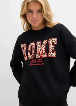 Oversize-Sweatshirt aus reiner Bio-Baumwolle