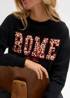 Oversize-Sweatshirt aus reiner Bio-Baumwolle