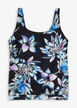 Oversize-Tankinioberteil mit Bündchen