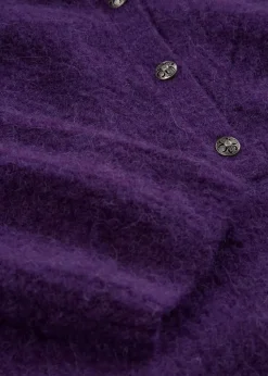 Oversize-Wollpullover mit Alpaka