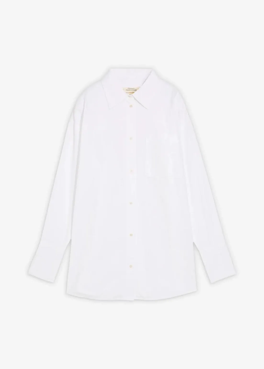 Oxford-Bluse aus Bio-Baumwolle