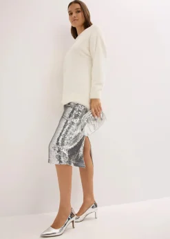 Pailletten-Midirock
