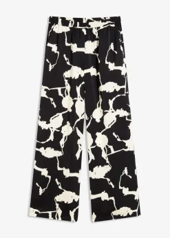 Palazzo-Hose aus fließendem Satin