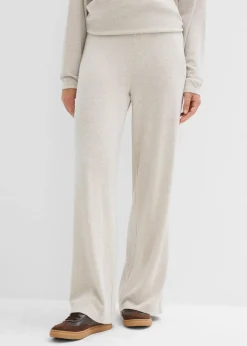 Palazzo-Hose in Strickoptik