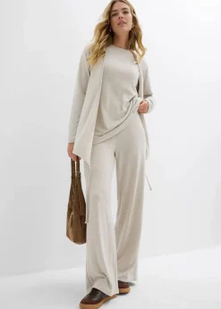 Palazzo-Hose in Strickoptik