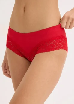 Panty mit Spitze (4er Pack)