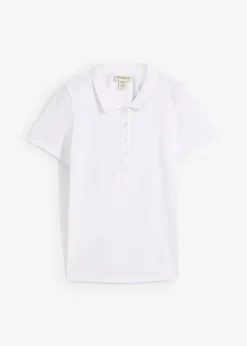 Piqué-Poloshirt aus reiner Bio-Baumwolle