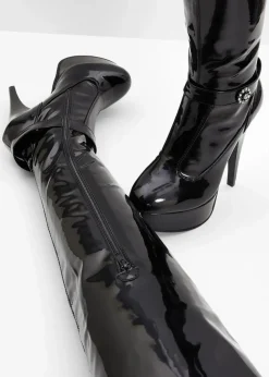 Plateau Overknee Stiefel