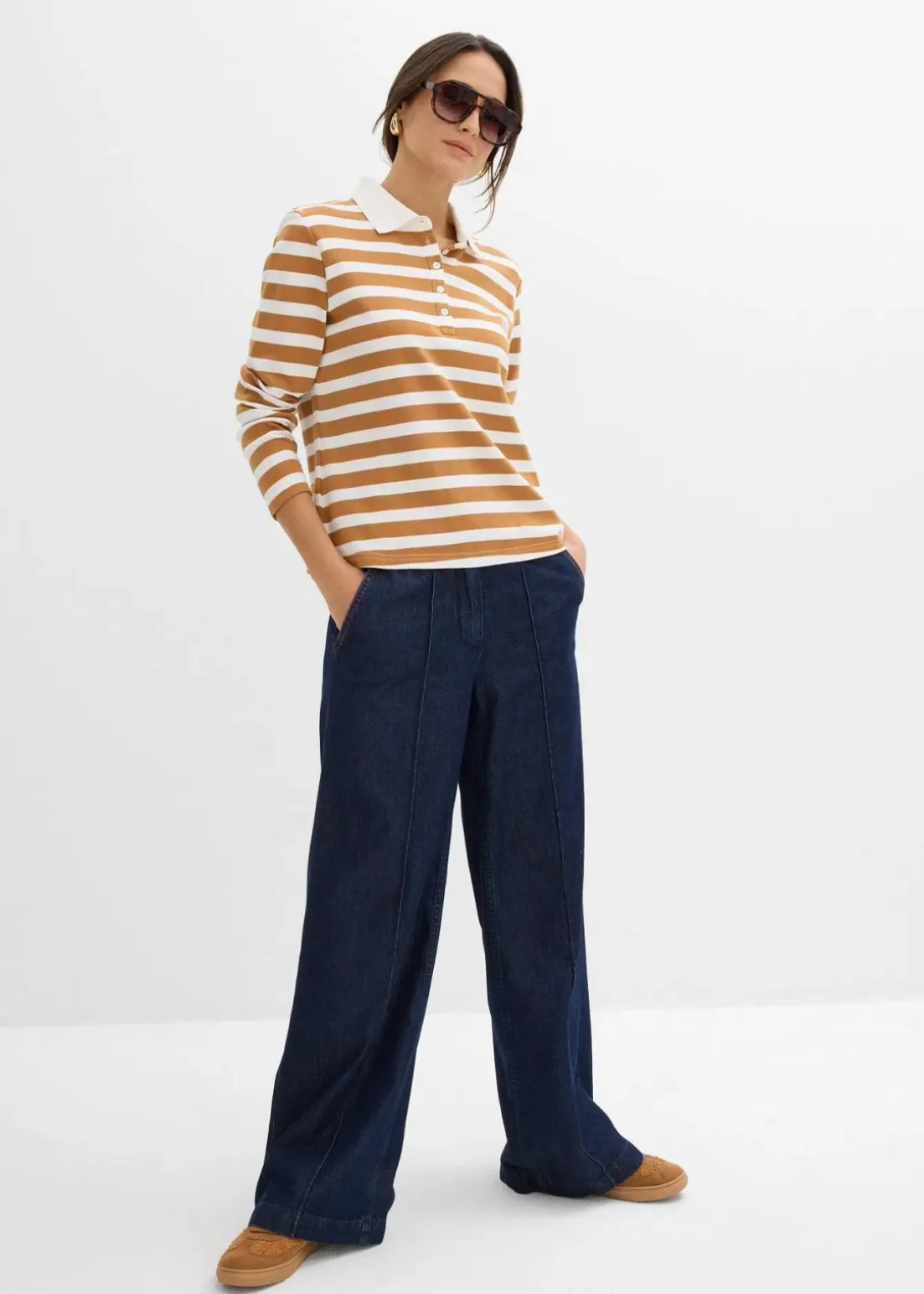 Poloshirt aus schwerer Bio-Baumwolle