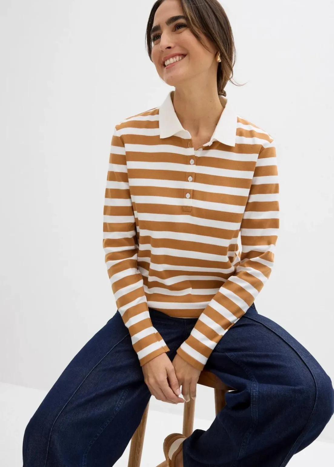 Poloshirt aus schwerer Bio-Baumwolle