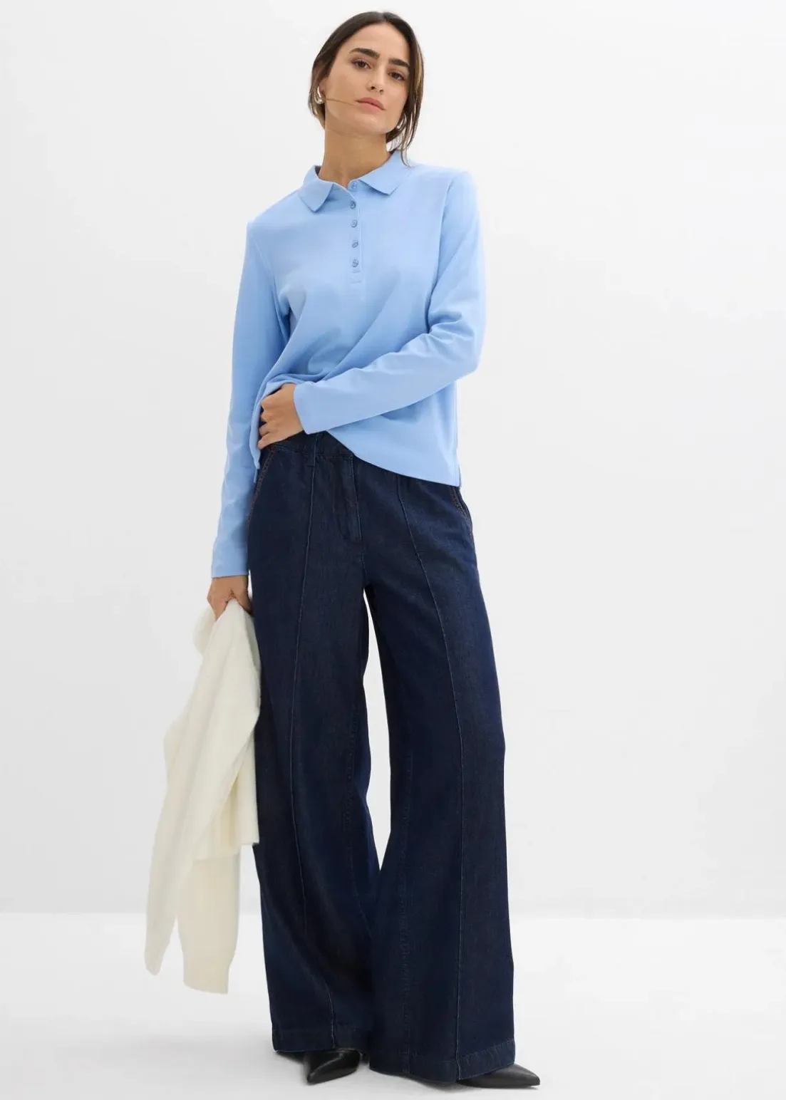 Poloshirt aus schwerer Bio-Baumwolle