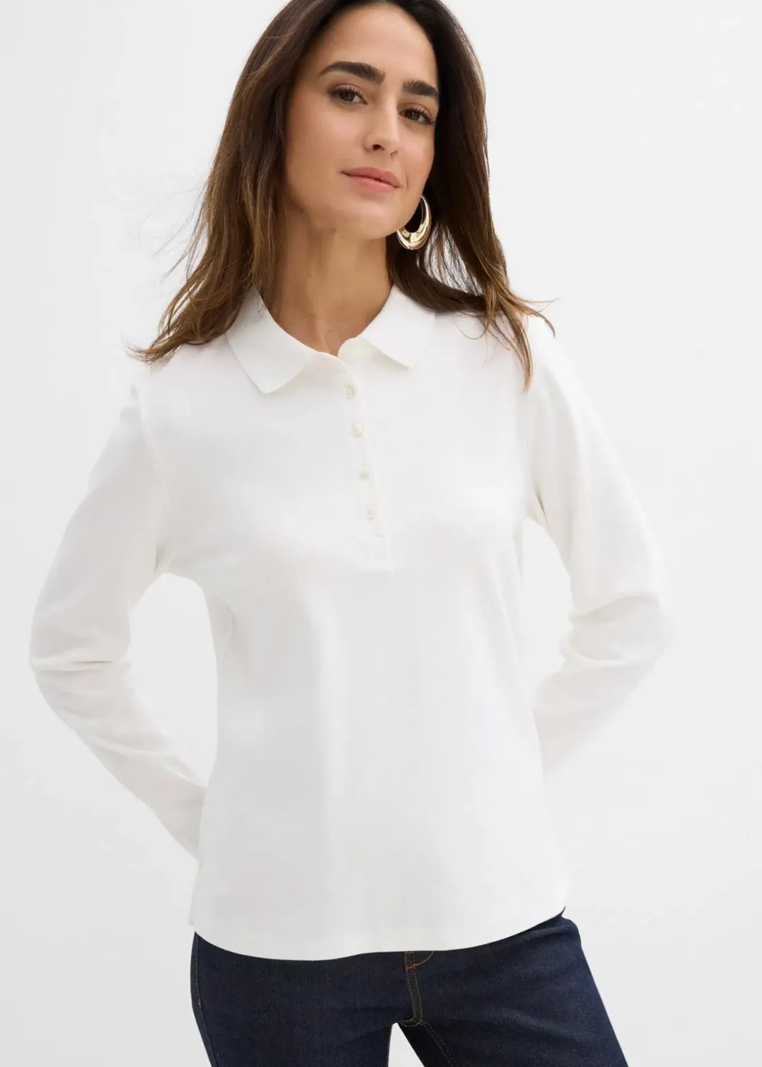 Poloshirt aus schwerer Bio-Baumwolle