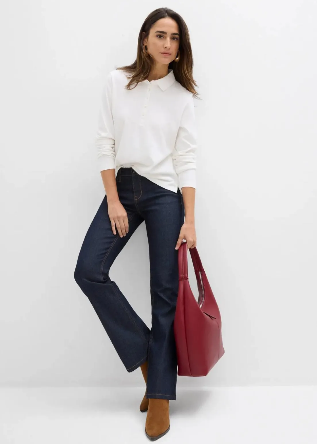 Poloshirt aus schwerer Bio-Baumwolle