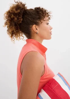 Polo-Top aus reiner Bio-Baumwolle