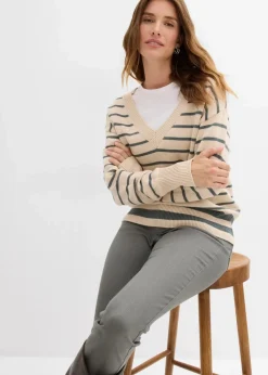 Pullover aus Baumwollmix