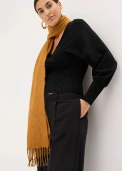 Pullover aus fließendem Viskose-Mix