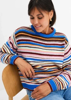 Pullover gestreift