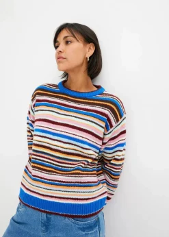 Pullover gestreift
