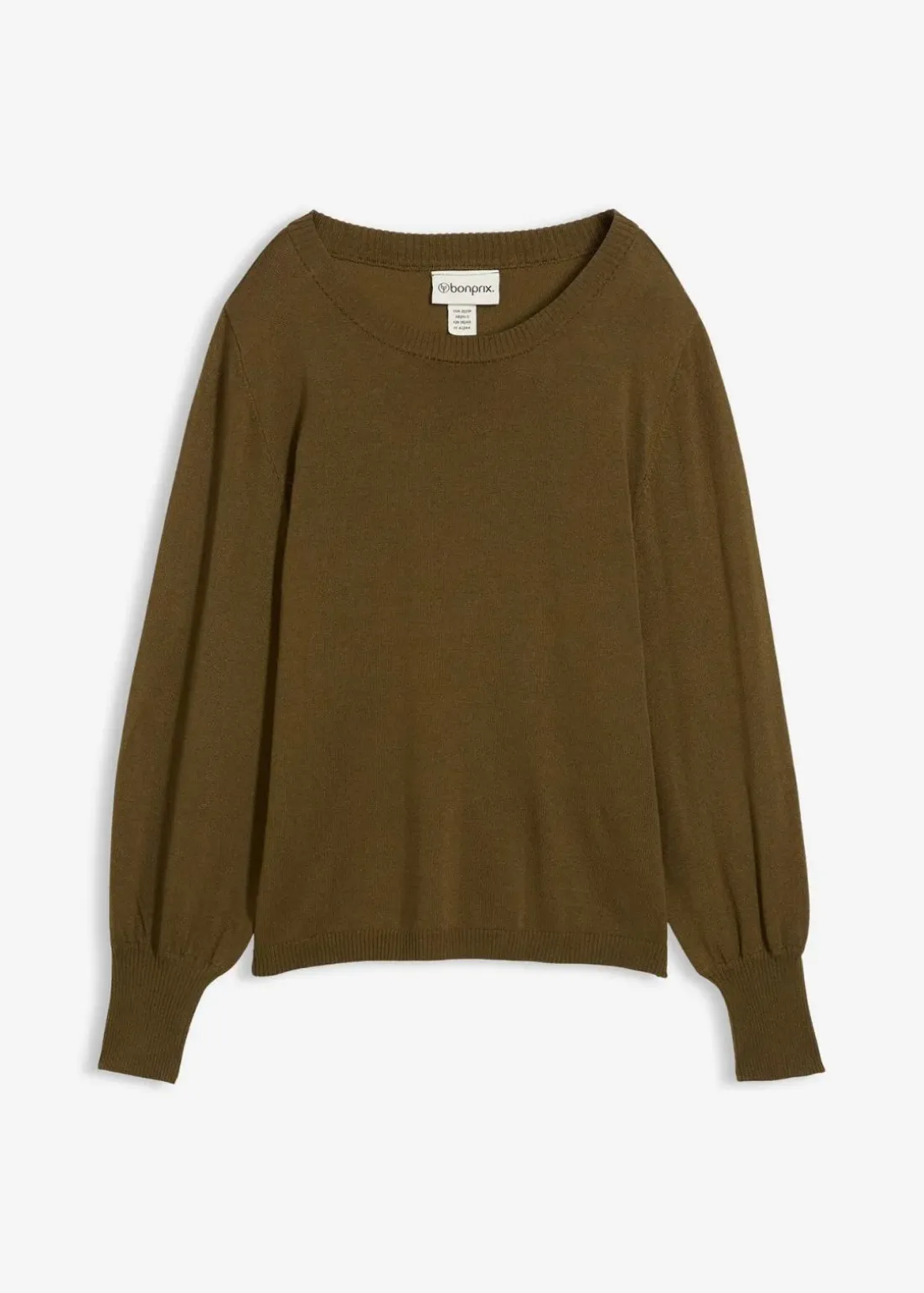 Pullover mit Ballon-Ärmel