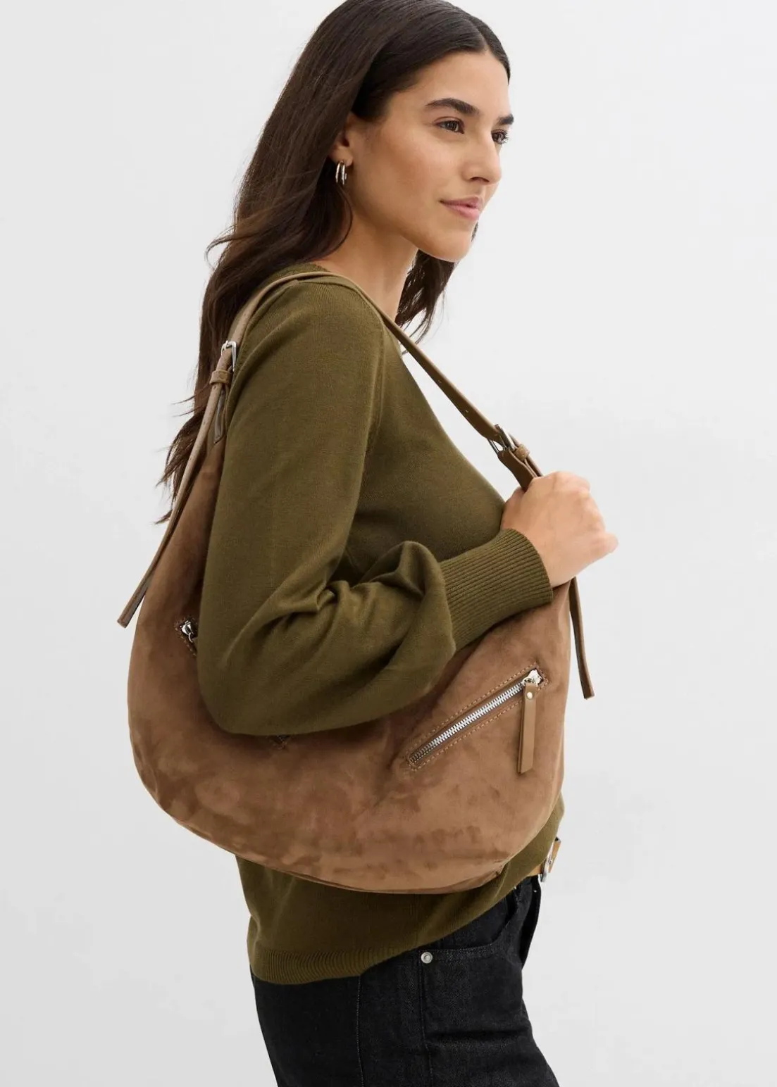 Pullover mit Ballon-Ärmel