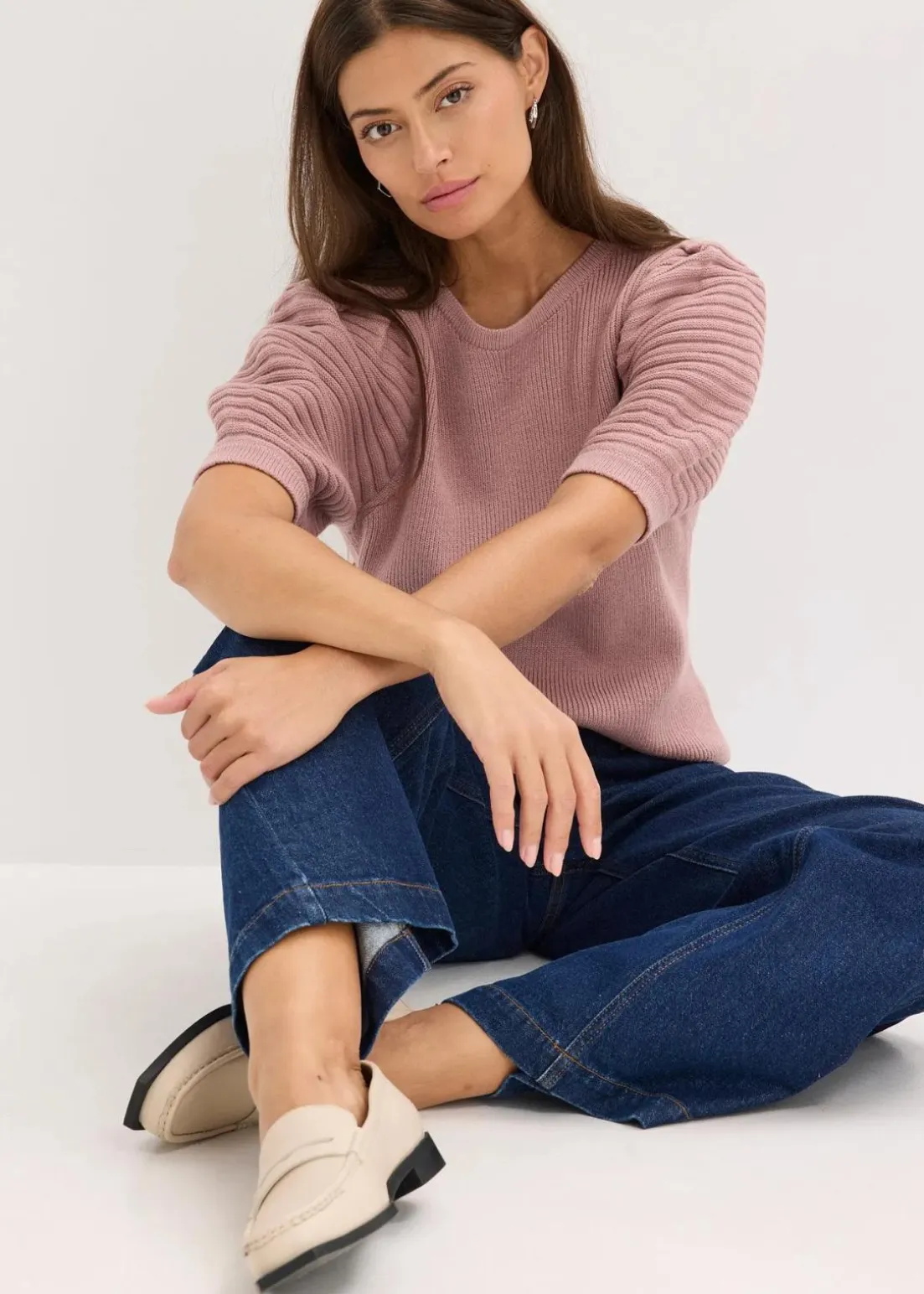 Pullover mit Ballonärmeln