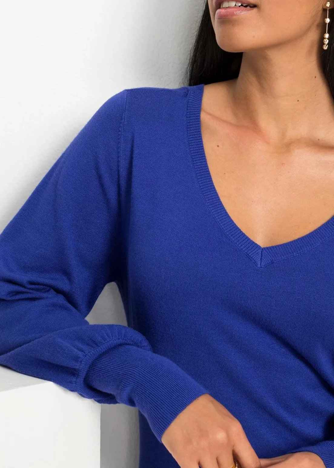 Pullover mit Ballonärmeln