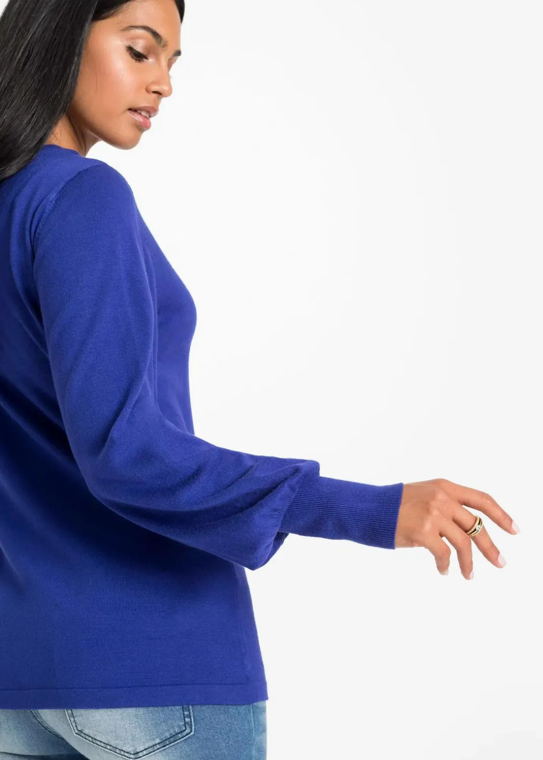 Pullover mit Ballonärmeln