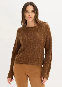 Pullover mit Baumwollanteil