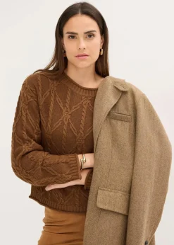 Pullover mit Baumwollanteil