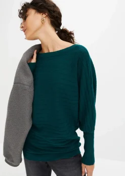 Pullover mit Fledermausärmeln