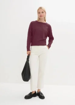 Pullover mit Fledermausärmeln